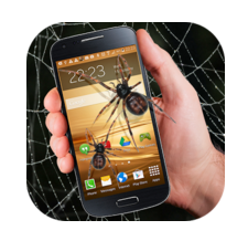 Spider in phone joke