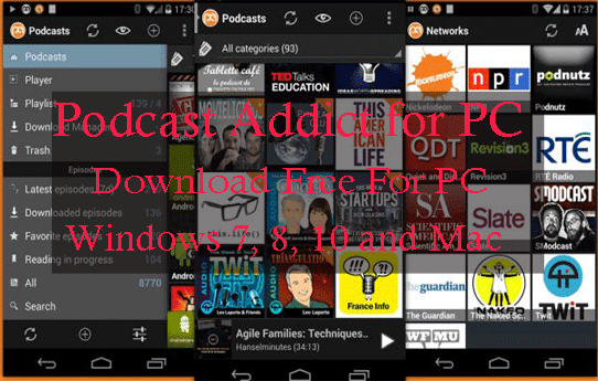 Podcast Addict For PC