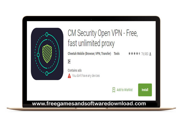 CM VPN For PC