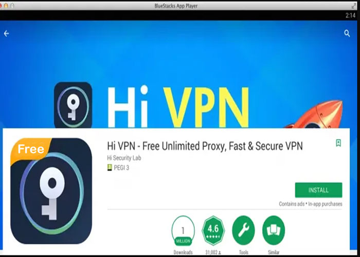 HI VPN For Windows