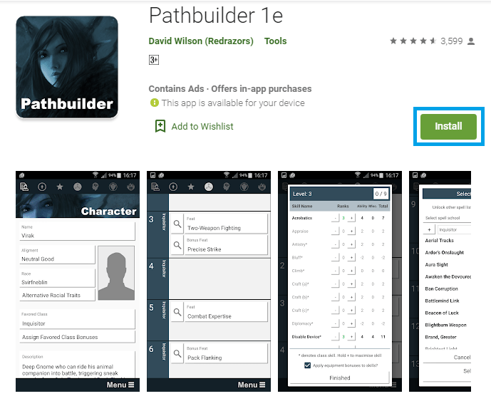 pathbuilder for pc