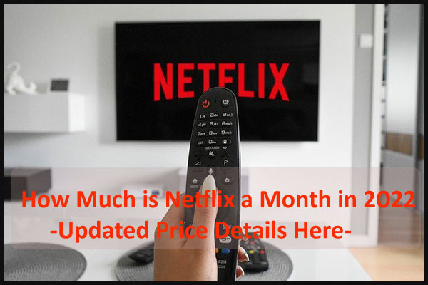 How Much is Netflix a Month in 2022