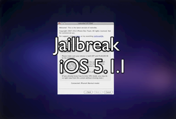 How to jailbreak iOS 5.1.1