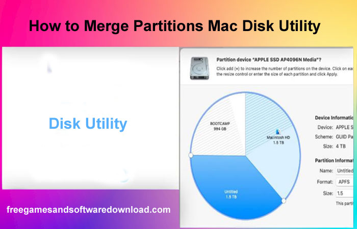 How to Merge Partitions Mac Disk Utility